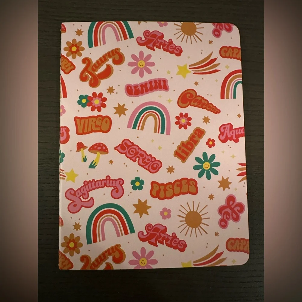 Notebook 6” x 8” and a pen (you choose the notebook)